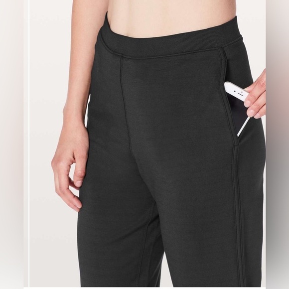 Lululemon | Every Moment Pant 26" Modal French Terry Sz 4 Travel Athleisure - Picture 4 of 13